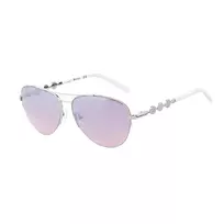 Moteriški akiniai nuo saulės Guess GG1199S-10U - 59 mm lęšiai - acetatinis rėmelis - UV400 apsauga