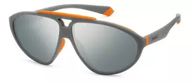POLAROID PLD2151SRIW Unisex Sunglasses - Polarized Lens - 62mm