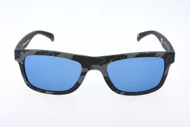 Adidas Originals Vyriški Akiniai Nuo Saulės AOR005-143070 – Matinis Juodas Rėmelis, Pilki Lęšiai, 54 mm