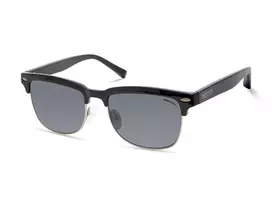 KENNETH COLE MAN KC2972-5301A Akiniai nuo saulės 53/18/145 mm Juodas kvadratinis rėmas Pilki lęšiai