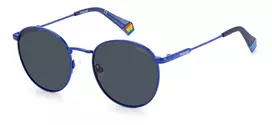 Polaroid PLD6171SPJPC3 Unisex akiniai nuo saulės - juodas rėmelis, pilki poliarizuoti lęšiai, 51 mm