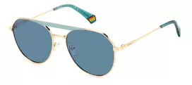 Polaroid PLD6211SXPEF Unisex Akiniai - Rudi Havana Rėmeliai, Rudi Poliarizuoti Lęšiai, 57mm