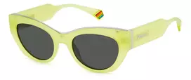 Polaroid PLD6199SX6DX Moteriški kvadratiniai akiniai nuo saulės Havana/Ruda – Poliarizuoti UV400