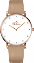 BELLEVUE Moteriškas Laikrodis B54 (40mm) Nerūdijančio Plieno Tinklelio Sidabrinis