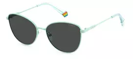 Polaroid PLD6188S5CB Moteriški Akiniai nuo Saulės - Havana Acetato Rėmelis, Rudi Poliarizuoti Lęšiai, 55mm