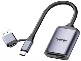 UNITEK SD4.0 / Micro SD4.0 Card Reader 2in1 USB 3.0 Type-A Black