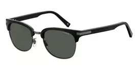 Polaroid PLD2076S807 Unisex Akiniai - Juodas Rėmelis, Pilki Lęšiai 53mm