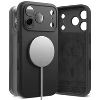 Ringke iPhone 17 Pro Case Silicone Magnetic Black