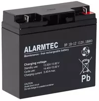 ALARMTEC BP 12V 18Ah AGM akumuliatorius