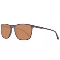 Helly Hansen HH5004-C01-57 Vyriški stačiakampiai akiniai nuo saulės, juodas rėmas, pilki lęšiai, 57/18/140 mm