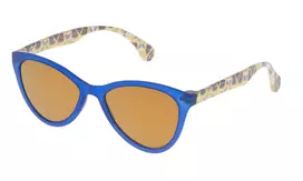 POLICE vyriški akiniai nuo saulės SPL08654J15G Havana acetatinis rėmelis, pilki gradientiniai lęšiai 65/17/140 mm