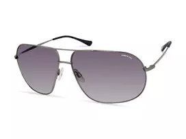 Kenneth Cole Vyrų stačiakampiai akiniai nuo saulės KC2984-6709B - Juodas rėmelis, pilkai dūminiai lęšiai