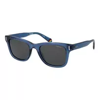 POLAROID Unisex Rectangular Sunglasses PLD6206S51PJP - Havana, Brown Polarized Lenses 51mm