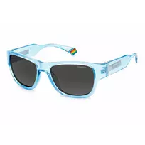 POLAROID PLD6197SMCMVU Unisex Havana Square Akiniai su Rudais Poliarizuotais Stiklais