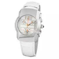 CHRONOTECH CT7280M-06 Vyriškas laikrodis su analoginiu kvarciniu mechanizmu, 38 mm nerūdijančio plieno korpusas, juodas ciferblatas, odinis dirželis