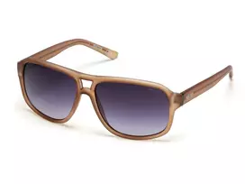 Kenneth Cole vyriški akiniai nuo saulės KC2986-5846B stačiakampiai - Havana/Ruda - 58 mm lęšiai - UV400 apsauga