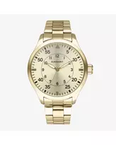 RADIANT RA631203 Vyriškas analoginis kvarcinis laikrodis, 43 mm nerūdijančio plieno korpusas, juodas ciferblatas, sidabrinė apyrankė