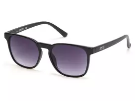 KENNETH COLE KC1414-5402B Vyriški stačiakampiai akiniai nuo saulės – juodas rėmelis, pilki lęšiai 55/18/145 mm UV400