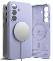Ringke Silicone Magnetic MagSafe Case for Samsung Galaxy S24 Plus - Lavender