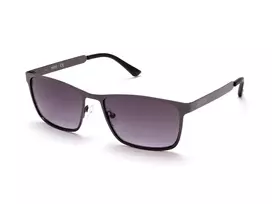 KENNETH COLE MAN KC1329-5709B Stačiakampiai Akiniai nuo Saulės – Blizgantis Juodas Rėmelis, Dūminiai Lęšiai, 57mm
