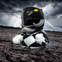 TUBBZ Collectible Duck - Power Rangers Black Ranger 9cm