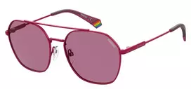 POLAROID Unisex PLD6172SQHO Akiniai nuo saulės – Poliarizuoti UV400 apsauga – Kvadratinis rėmelis 57mm