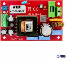 SMPS 24V 3A 72W Maitinimo Blokas ATTE APS-70-240-OF