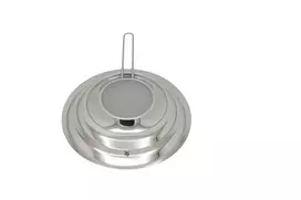 WMF Profi Plus Virtuvinis apsauginis tinklelis nuo riebalų taškymosi, tinka keptuvėms Ø 20-28 cm
