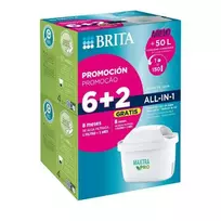 BRITA MAXTRA PRO ALL-IN-1 vandens filtro kasetės pakuotė 6+2 (8 kasetės)