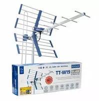 TELMOR TT W19 SILVER COMBO DVB-T2 antena su 5G apsauga