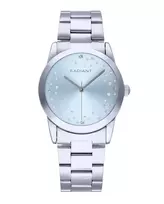RADIANT RA606202 Vyrų Kvarcinis Analoginis Laikrodis 36mm Sidabrinis Nerūdijančio Plieno Milano Tinklelis
