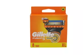 Gilette Fusion5 Power Skustuvo Ašmenų Pakeitimai, 8 Kasetės