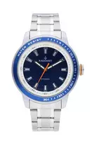 RADIANT RA494201 Vyriškas analoginis kvarcinis laikrodis 47mm sidabrinis nerūdijantis plienas