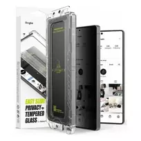 Ringke Galaxy S25 Ultra ekrano apsauga Premium Easy Slide Privacy grūdintas stiklas 9H su montavimo šablonu (2 vnt.) Peršviečiama