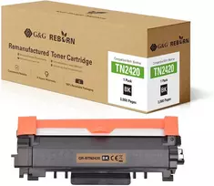 G&G Reborn Toner Compatible with Brother TN-2420 (Juoda, 3 000 puslapių)