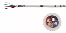BITNER BiTprotect YTDY 4x0.5 Apsaugos ir Domofono Kabelis 100m