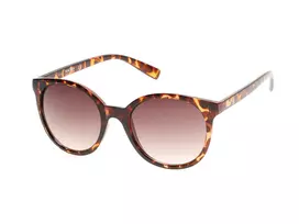 Kenneth Cole Women's KC1305-5352F Akiniai - Rudi Havana acetato rėmeliai su rudais gradientiniais lęšiais - 53/20/140 mm