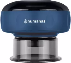 Humanas BB01 Silikoninis kaušinis masažuoklis mėlynas