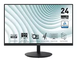 MSI PRO MP242 23.8 inch IPS Full HD Monitor - Juodas