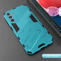 Smūgiams atsparus dėklas Samsung A14 A24 A34 A54 M14 M34 M54 telefonui, šarvuotas laikiklis, galinis dangtelis Galaxy A04 A04S A04E 4G 5G Funda For Samsung A14 mėlyna