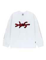 Yes Ic Y.E.S Wire Logo L/S White White/Xl