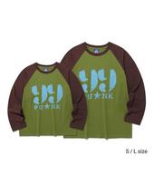 East Coast 99 Punk Raglan Ls Tee_Olive(Ik2Efmt553A) Olive/M