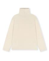 Be Slow Long Sleeve Turtle Neck T-Shirts Cream Cream/L