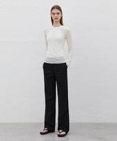 Ridipy Mash Layered Long Sleeve_Cream Cream/Free