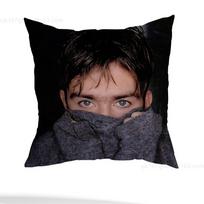 I Love D-Damon Albarn Pillow Case Square Double-Sided Printing Short Plush Sofa Cushion Cover Bedroom Bedside Pillow 30x30cm