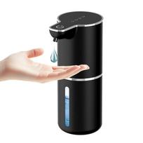 Touchless Foaming Soap Dispenser 350ML Hand Sanitizer Machine  Bathroom Kitchen Use Black Gel Model