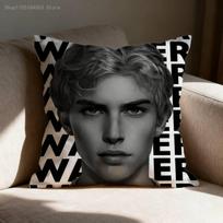 Aaron Warner S-Shatter Me Pillow Case For Sofa Decor Car Office Room Printing Cushion Cover Decorations and Protector 40x40cm