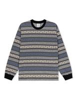 Yes Ic Y.E.S Palm Jacquard L/S Charcoal Charcoal/M