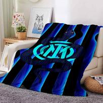 Snake Inter Milan Logo Blankets Flannel Printed Breathable Warm Throw Blanket for Home Office Bedspreads 0708a92 75cmx90cm