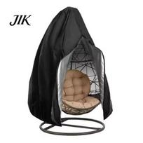 Swing Egg Chair Cover Hanging Hammock Heavy Duty Oxford Cloth Weather-resistant Waterproof Outdoor All-weather Patio Single Double Seat with L juoda
